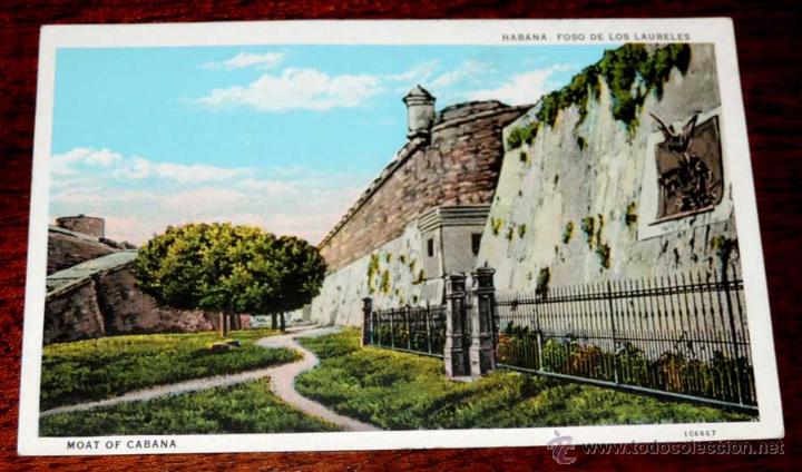 Postkarten: POSTAL DE LA HABANA, CUBA, FOSO DE LOS LAURELES, ED. C. JORDI, N. 35, NO CIRCULADA.