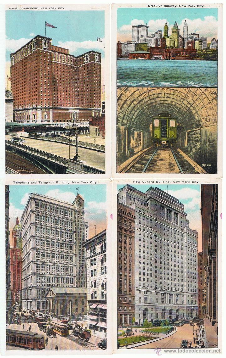 Postales: CONJUNTO DE 29 POSTALES DE NEW YORK (U.S.A.) - Foto 2