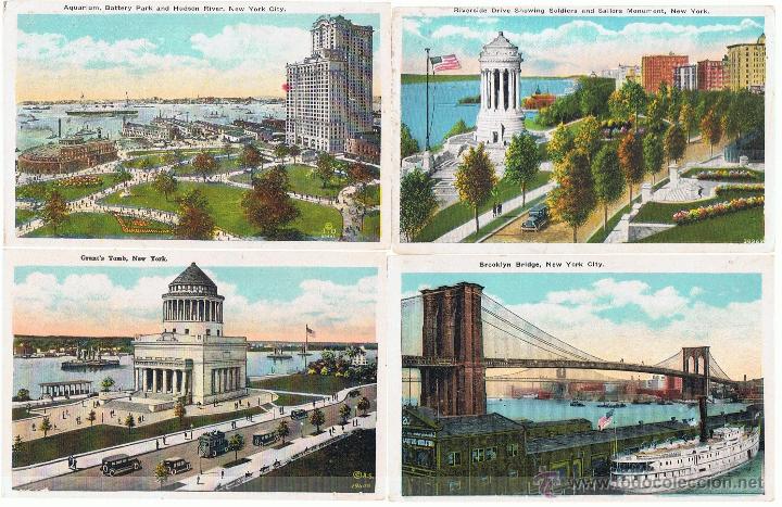 Postales: CONJUNTO DE 29 POSTALES DE NEW YORK (U.S.A.) - Foto 5
