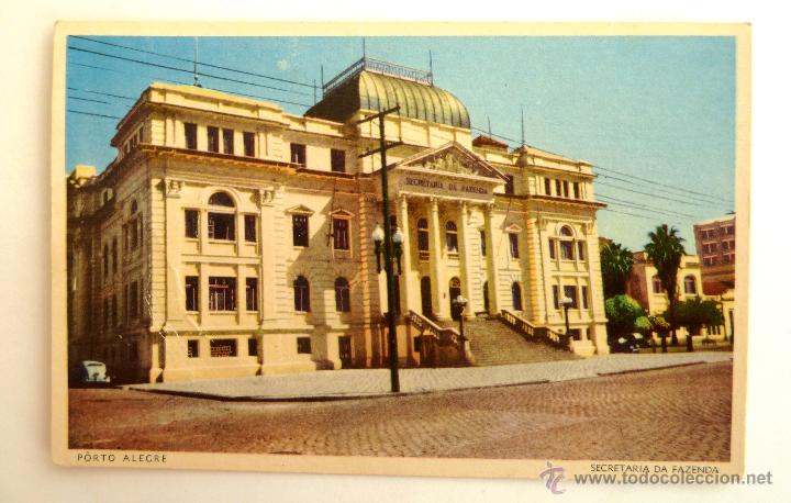Postkarten: TARJETA POSTAL BRASIL. PORTO ALEGRE. CROMOCART. N&ordm; 110.