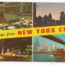 Postales: POSTAL NEW YORK - THE WONDER CITY - NO ESCRITA
