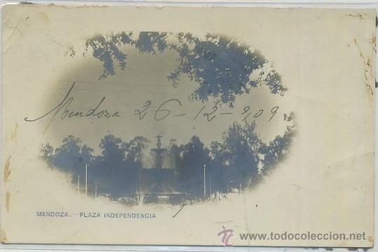 Cartes Postales: POSTAL DE ARGENTINA. MENDOZA. PLAZA INDEPENDENCIA   P-AMER-075