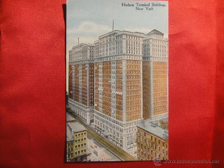 Postales: POSTAL ANTIGUA - NUEVA YORK - EDIFICIO HUDSON - Foto 1