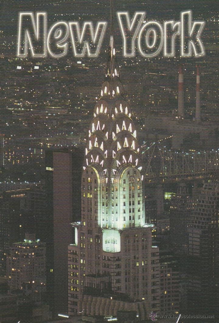 Postales: N&ordm; 14567 POSTAL CHRYSLER BUILDING NEW YORK