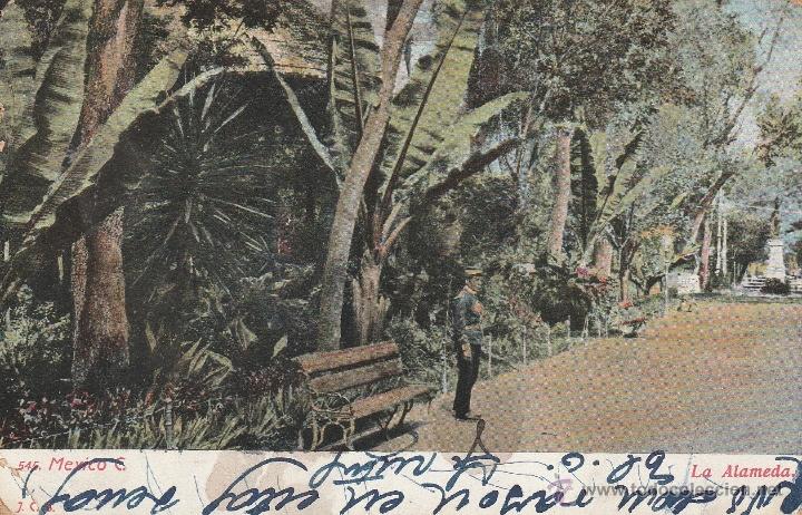 Postcards: N&ordm; 15000 POSTAL MEXICO C LA ALAMEDA