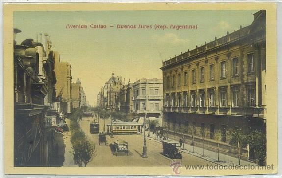 Postkarten: POSTAL DE ARGENTINA. BUENOS AIRES. AVENIDA CALLAO N&ordm; 113   P-AMER-114