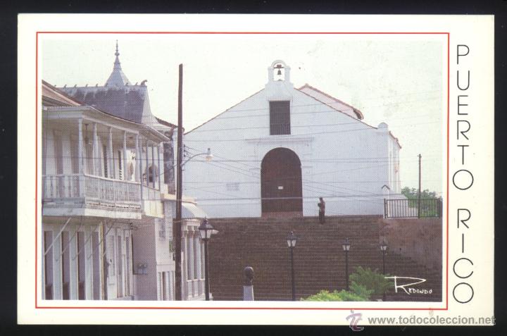 a-0731- puerto rico, iglesia porta coeli. san g - Buy Antique and  collectible postcards from America on todocoleccion