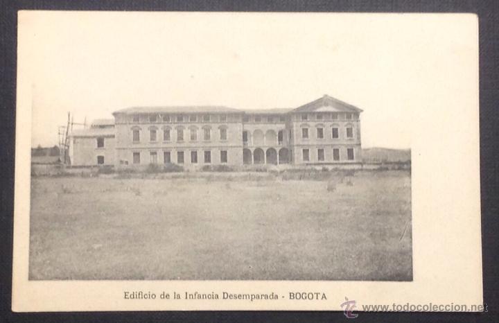 Postales: POSTAL EDIFICIO DE LA INFANCIA DESAMPARADA. BOGOTA.