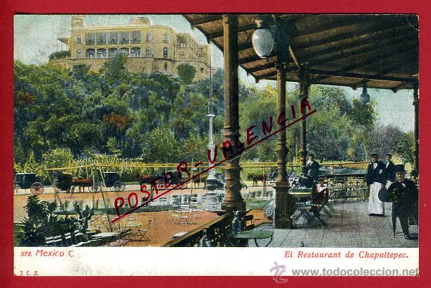 Postales: POSTAL MEXICO, EL RESTAURANTE DE CHAPULTEPEC, P96882