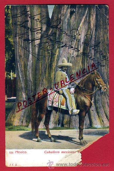 Postales: POSTAL MEXICO, CABALLERO MEXICANO, P96894