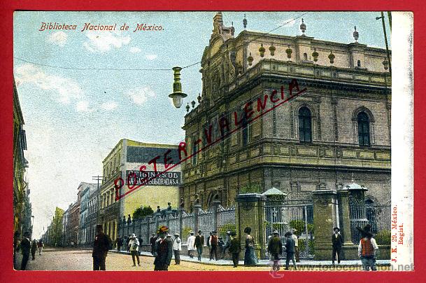 Postales: POSTAL MEXICO, BIBLIOTECA NACIONAL, P96899