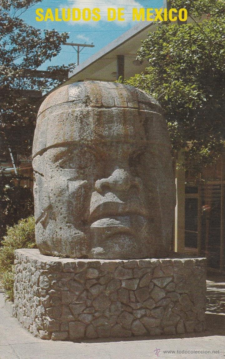 Cartoline: N&ordm; 19428 POSTAL MEXICO TLALOC DIOS DE LA LLUVIA DE LOS MAYAS