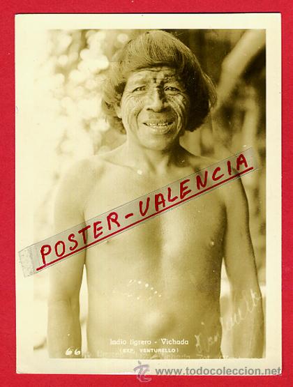 Postcards: POSTAL COLOMBIA, INDIO TRIGERO, VICHADA, EXP. VENTURELLO, FOTO, P97203