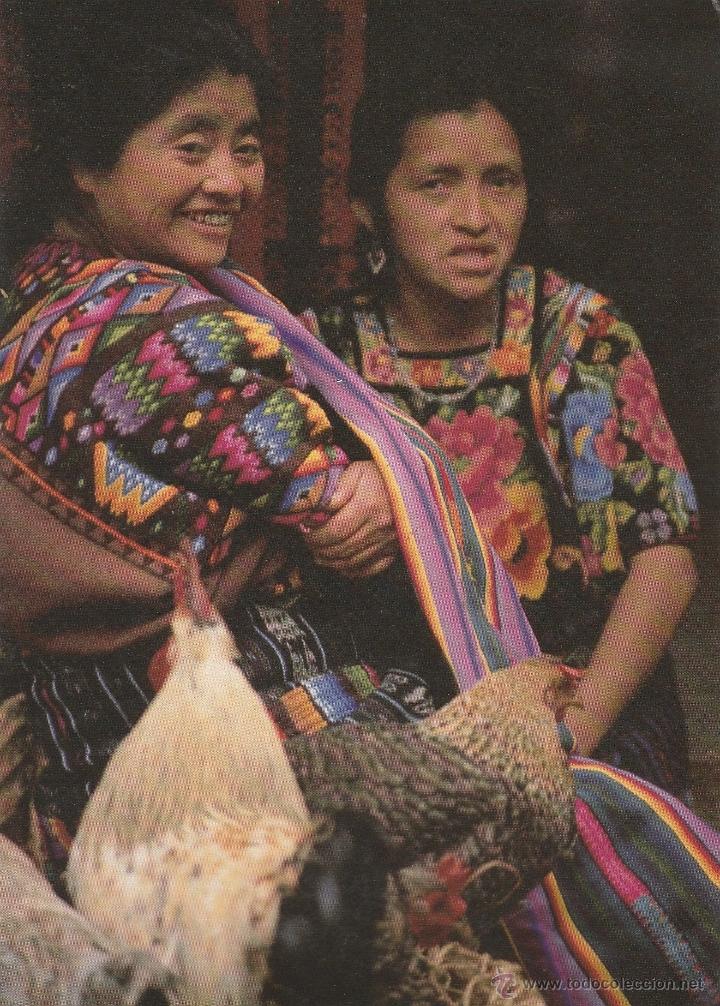 Cartoline: N&ordm; 19897 POSTAL CHICHICASTENANGO CHICKENS FOR SALE GUATEMALA