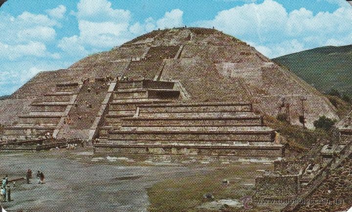 Cartoline: N&ordm; 20136 POSTAL PIRAMIDE DE LA LUNA MEXICO
