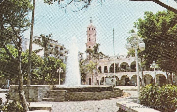 Postales: N&ordm; 20142 POSTAL PALACIO MUNICIPAL MEXICO