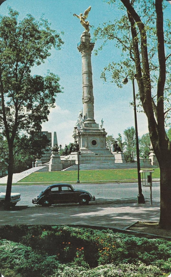 Postais: N&ordm; 20145 POSTAL COLUMNA DE LA INDEPENDENCIA MEXICO