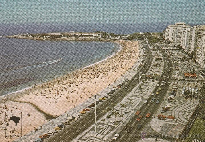 Postales: N&ordm; 20160 POSTAL RIO DE JANEIRO BRASIL COPACABANA