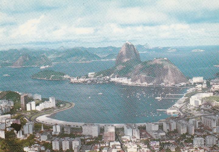 Cartoline: N&ordm; 20163 POSTAL RIO DE JANEIRO BRASIL ENSEADA DO BOTAFOGO