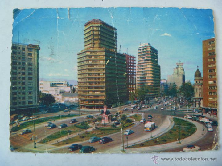 Postales: POSTAL DE MEXICO CIRCULADA A SEVILLA EN 1955 - Foto 1