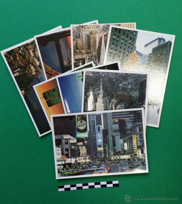 Postales: Lote de 8 postales de New York. - Foto 1