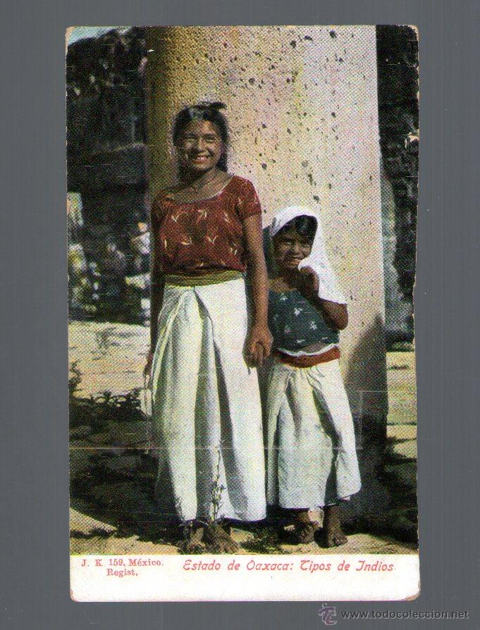 Postales: OAXACA TIPOS DE INDIOS MEXICO - POSTAL - Foto 1