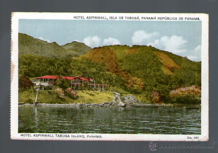 Postales: ISLA TABOGA HOTEL ASPINWALL  PANAM&Aacute; - POSTAL - Foto 1