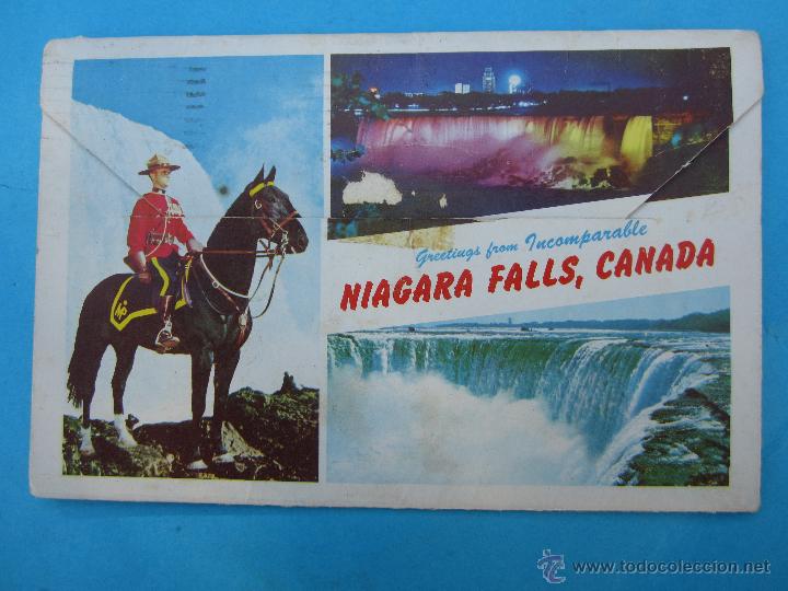 Postcards: niagara falls, canada - acordeon - ver fotos del interior