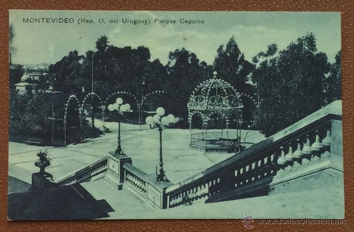 Postales: MONTEVIDEO. REP. O. DEL URUGUAY. PARQUE CAPURRO. - Foto 1