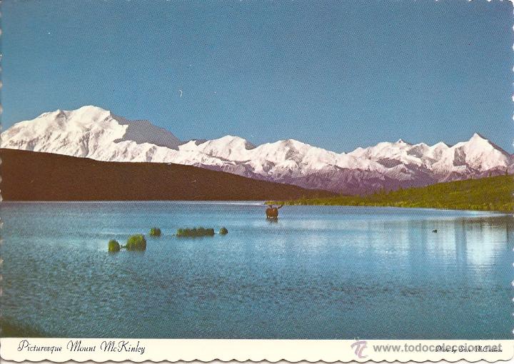 Postales: POSTAL, ALASKA, MOUNT McKINLEY, ED. ARCTIC CIRCLE ENTERPRISES, SIN CIRCULAR
