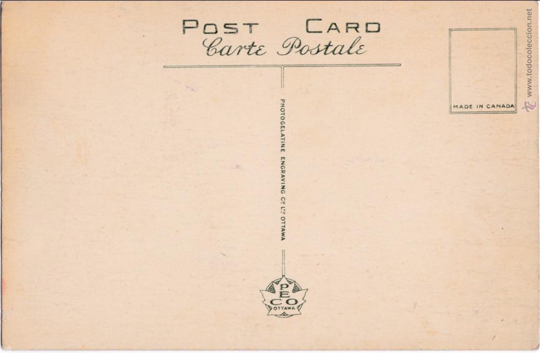 Postales: P- 3564. POSTAL DE CANADA, OTTAWA. RIDEAU LOCKS. - Foto 2