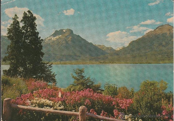Postkarten: N&ordm; 24355 POSTAL ARGENTINA SAN CARLOS DE BARILOCHE LAGO MASCARDI CERRO BONETE