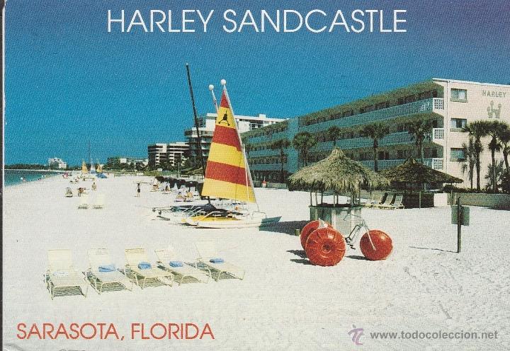 Postkarten: N&ordm; 24335 POSTAL HARLEY SANDCASTLE SARASOTA FLORIDA ESTADOS UNIDOS