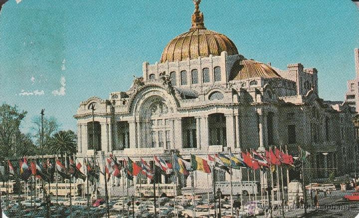 Postcards: N&ordm; 24324 POSTAL PALACIO DE BELLAS ARTES MEXICO D F