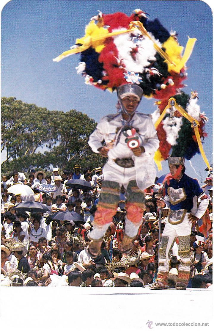 Postkarten: MEXICO - OAXACA - LA GUELAGUETZA - DANZA DE LA PLUMA - MEXFOTOCOLOR - N&ordm;16789