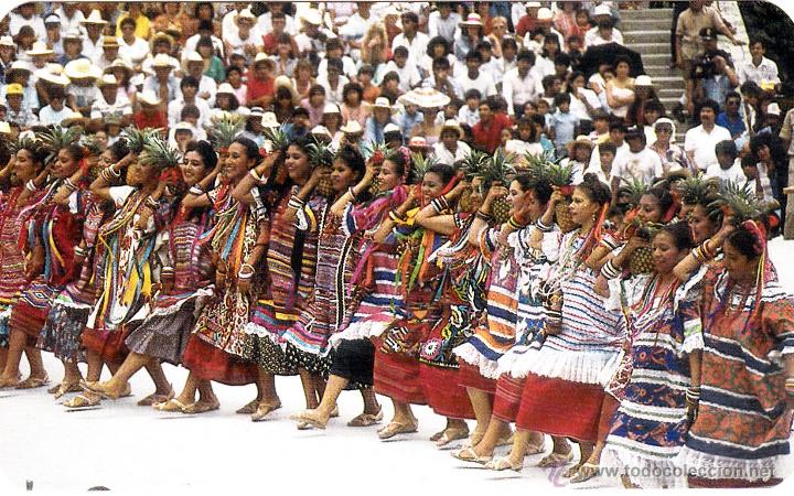 Postkarten: MEXICO - OAXACA - LA GUELAGUETZA - REGION DE TUXTEPEC - MEXFOTOCOLOR - N&ordm;989