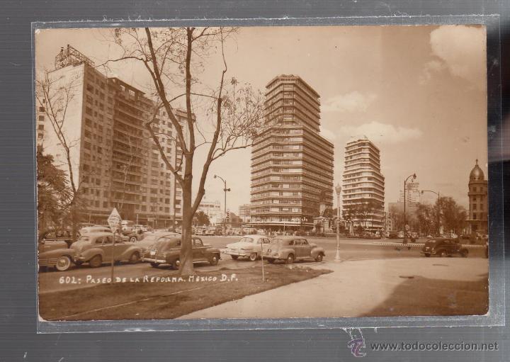 Postais: TARJETA POSTAL DE MEXICO D.F - PASEO DE LA REFORMA. 602.