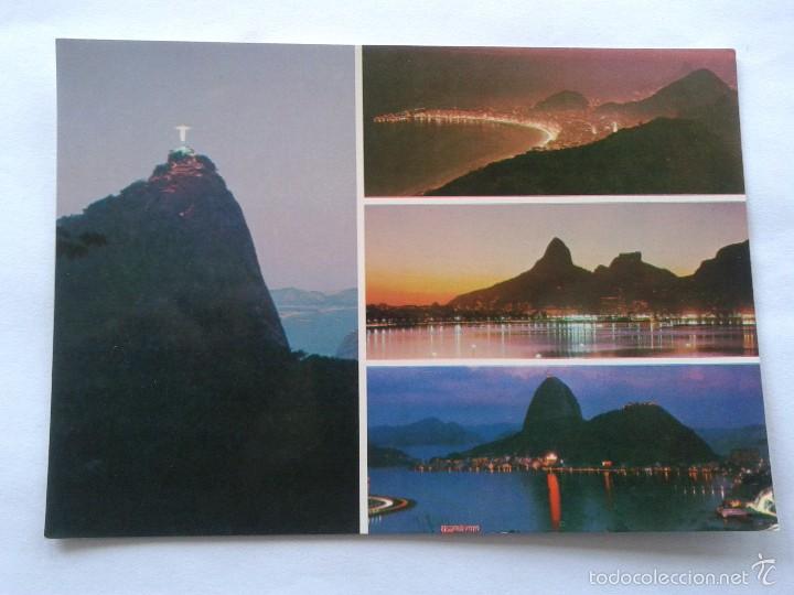 Cartes Postales: POSTAL -- BRASIL - RIO DE JANEIRO - NOCHE -- SIN USO --