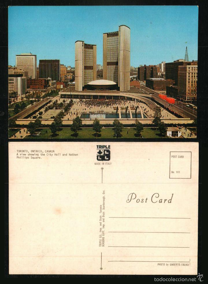 Postales: TORONTO, ONTARIO, CANADA - Old postcard - Foto 1