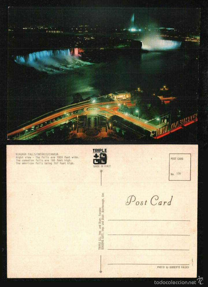 Postales: NIAGARA FALLS, ONTARIO, CANADA - Old postcard - Foto 1