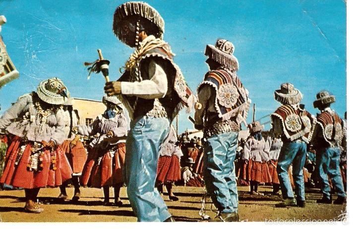 Postales: 1 postal de bolivia baile tipico llamerada - Foto 1