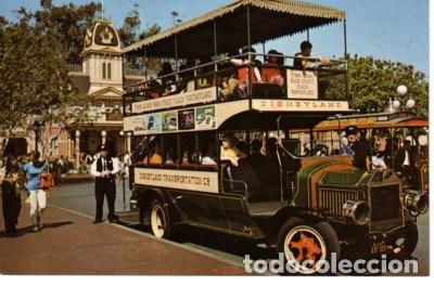 Postais: N&ordm; 7316 POSTAL ESTADOS UNIDOS DISNEYLAND OMNIBUS