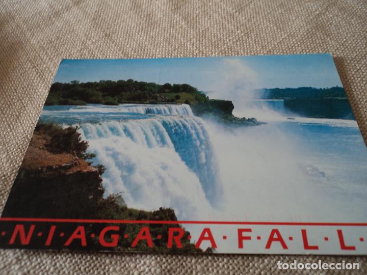 Postales: niagara falls canada circulada 1992 - Foto 1