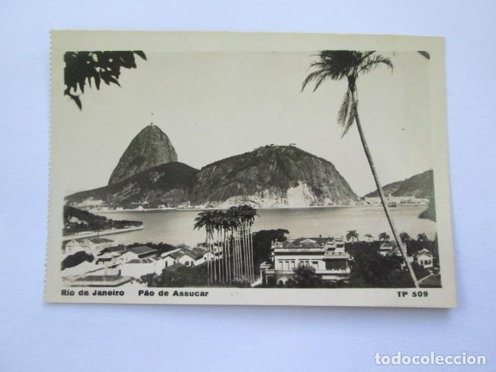 Postales: RIO DE JANEIRO PAO DE ASSUCAR TP 509 BILHETE POSTAL BRASIL