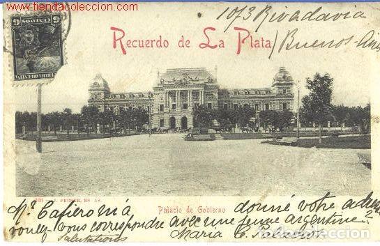 Postales: La Plata.- Palacio del Gobierno - Foto 1