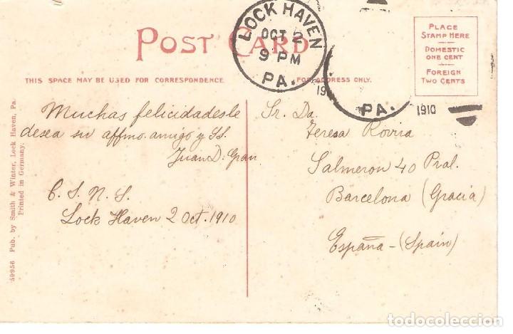Postales: postal lock haven 1910 postal 23 - Foto 2