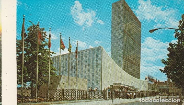 Cartoline: N&ordm; 1065 POSTAL THE UNITED NATIONS WORLD CAPITAL USA ESTADOS UNIDOS