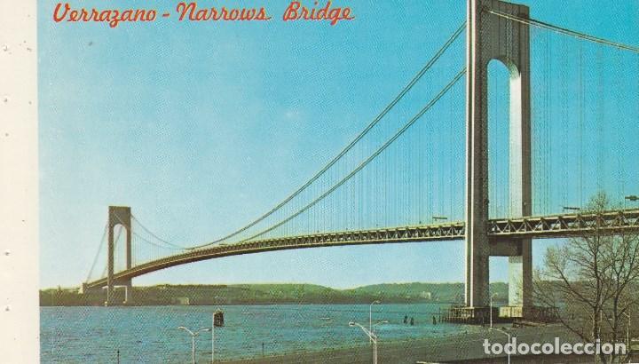 Cartoline: N&ordm; 1026 POSTAL VERRAZANO NARROWS BRIDGE ESTADOS UNIDOS