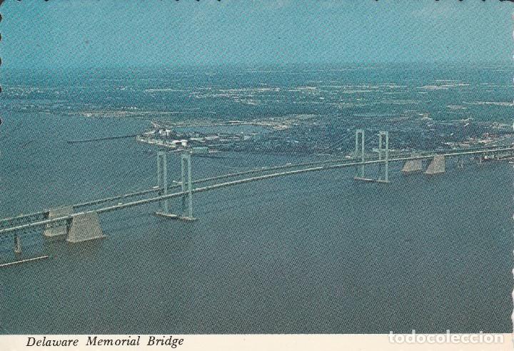 Postcards: N&ordm; 997 POSTAL DELAWARE MEMORIAL BRIDGE ESTADOS UNIDOS