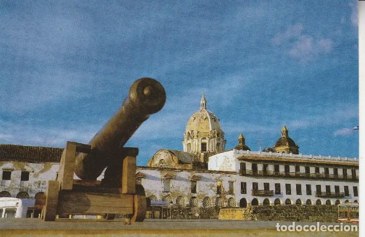 Postcards: N&ordm; 30627 POSTAL CARTAGENA COLOMBIA PLAZA DE ARTILLERIA